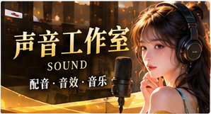 短剧声音制作主题